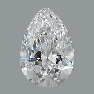 Pear diamond — real photo