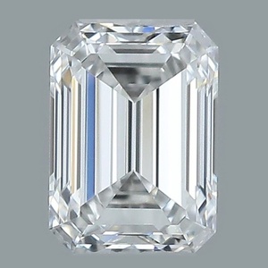 Emerald diamond — real photo