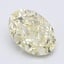 1.67 Ct. Fancy  Yellow Oval Lab Grown Diamond
