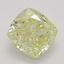 1.02 Ct. Fancy Yellow Cushion Diamond