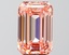 7.04 Ct. Fancy Intense Pink Emerald Lab Grown Diamond