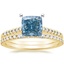 18K Yellow Gold Sonora Diamond Ring with Sonora Eternity Diamond Ring (3/8 ct. tw.)