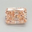 1.56 Ct. Fancy Vivid Pink Radiant Lab Grown Diamond