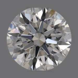 Round diamond — real photo