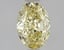 1.55 Ct. Fancy Light  Yellow Oval Lab Grown Diamond