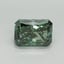 1.68 Ct. Fancy Vivid Pacific Green Radiant Lab Grown Diamond