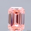 2.05 Ct. Fancy Vivid Pink Emerald Lab Grown Diamond