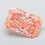 10.05 Ct. Fancy Vivid  Pink Radiant Lab Grown Diamond