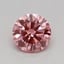 0.32 Ct. Fancy Vivid Pink Round Lab Grown Diamond