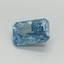 0.82 Ct. Fancy Vivid Blue Radiant Lab Grown Diamond