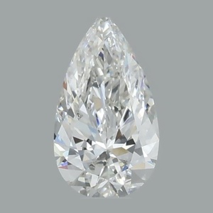 Pear diamond — real photo