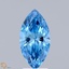 2.05 Ct. Fancy Vivid Blue Marquise Lab Grown Diamond