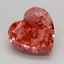 2.04 Ct. Fancy Vivid Pink Heart Lab Grown Diamond