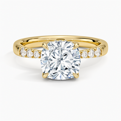 Bella Hidden Halo Diamond Ring