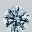 1.08 Ct. Fancy Vivid Blue Round Lab Grown Diamond