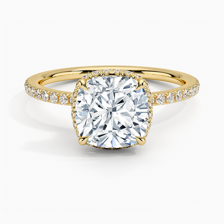 18K Yellow Gold Gala Diamond Ring