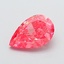 1.31 Ct. Fancy Vivid  Pink Pear Lab Grown Diamond