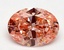 2.00 Ct. Fancy Vivid Pink Oval Lab Grown Diamond