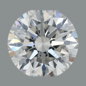 Round diamond — real photo