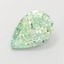 1.82 Ct. Fancy Vivid  Green Pear Lab Grown Diamond