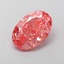 3.11 Ct. Fancy Vivid Pink Oval Lab Grown Diamond