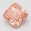 10.06 Ct. Fancy Vivid Pink Cushion Lab Grown Diamond