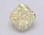 2.57 Ct. Fancy Intense Yellow Cushion Lab Grown Diamond