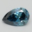 2.26 Ct. Fancy Vivid Blue Pear Lab Grown Diamond