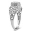 Vintage Cluster Diamond Ring, smallview