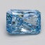2.07 Ct. Fancy Vivid Blue Radiant Lab Grown Diamond