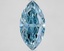 2.59 Ct. Fancy Vivid Blue Marquise Lab Grown Diamond