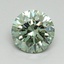 1.8 Ct. Fancy Vivid Pacific Green Round Lab Grown Diamond
