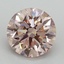 3.19 Ct. Fancy Intense Pink Round Lab Grown Diamond