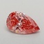 0.86 Ct. Fancy Vivid  Pink Pear Lab Grown Diamond