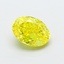 1.02 Ct. Fancy Vivid  Yellow Oval Lab Grown Diamond