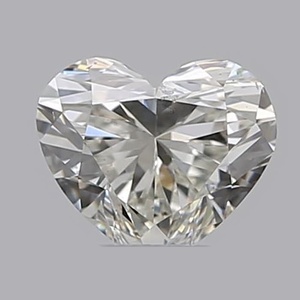 Heart diamond — real photo