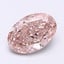 2.83 Ct. Fancy Vivid  Pink Oval Lab Grown Diamond