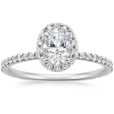 18K White Gold Waverly Diamond Bridal Set (2/3 ct. tw.)