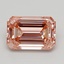 3.52 Ct. Fancy Intense  Pink Emerald Lab Grown Diamond