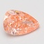 1.08 Ct. Fancy Vivid Pink Pear Lab Grown Diamond