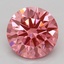2.07 Ct. Fancy Vivid Pink Round Lab Grown Diamond