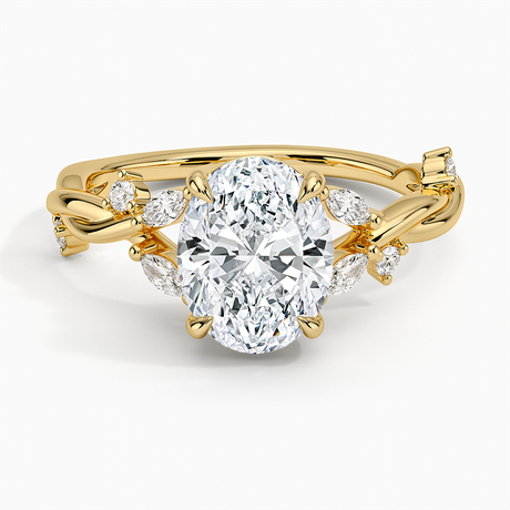 Azalea Twist Diamond Ring - Brilliant Earth