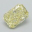 1.18 Ct. Fancy Intense Yellow Radiant Lab Grown Diamond