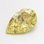 1.72 Ct. Fancy Yellow Pear Lab Grown Diamond
