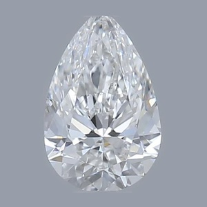 Pear diamond — real photo