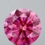3.04 Ct. Fancy Vivid Pink Round Lab Grown Diamond