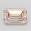 12.75 Ct. Fancy Pink Emerald Lab Grown Diamond