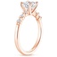 14K Rose Gold Petite Marseille Diamond Ring (1/6 ct. tw.), smallside view