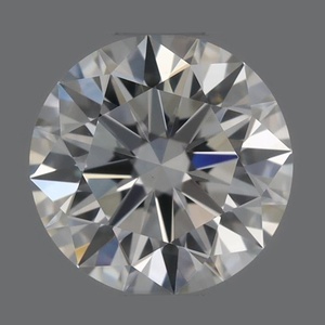 Round diamond — real photo
