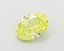 1.08 Ct. Fancy Intense  Yellow Oval Lab Grown Diamond
